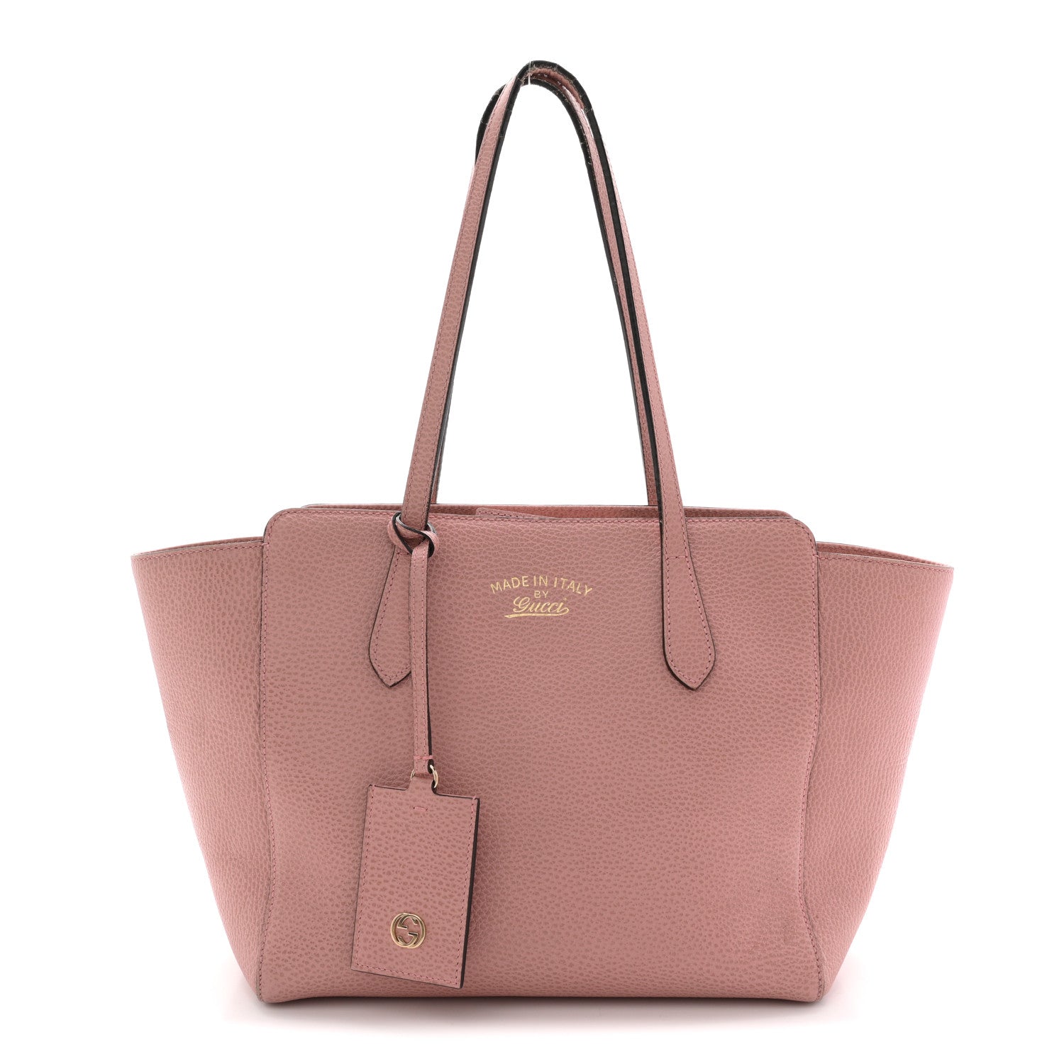 Gucci Dollar Calfskin Small Swing Tote Soft Pink 1 of 14