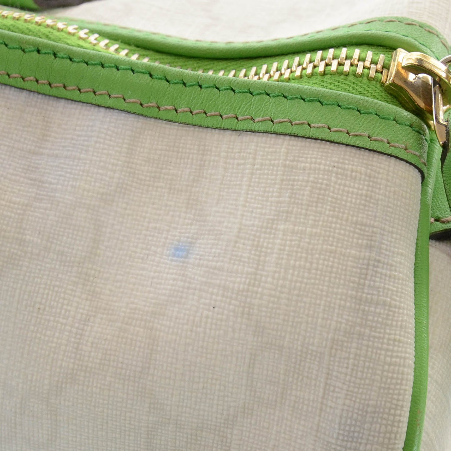 GG Plus Monogram Web Stripe Medium Joy Boston Green