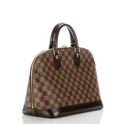 Louis Vuitton Damier Ebene Alma PM 3 of 9