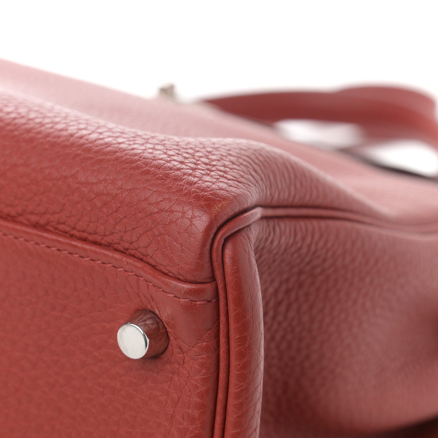 Hermes Togo Kelly Retourne 35 Rouge Venetian 10 of 17