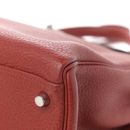 Hermes Togo Kelly Retourne 35 Rouge Venetian 10 of 17