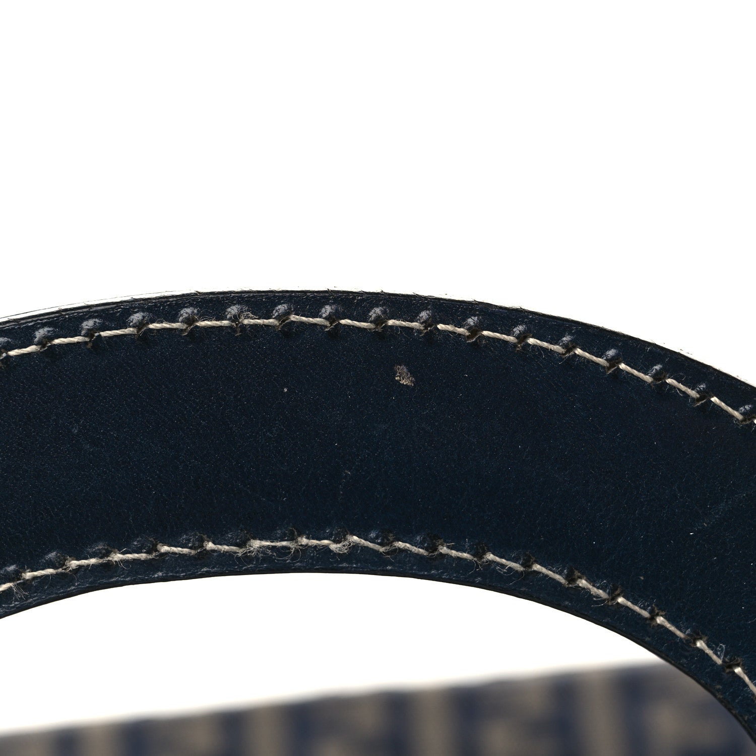 Fendi Zucchino Tote Navy Blue 9 of 9