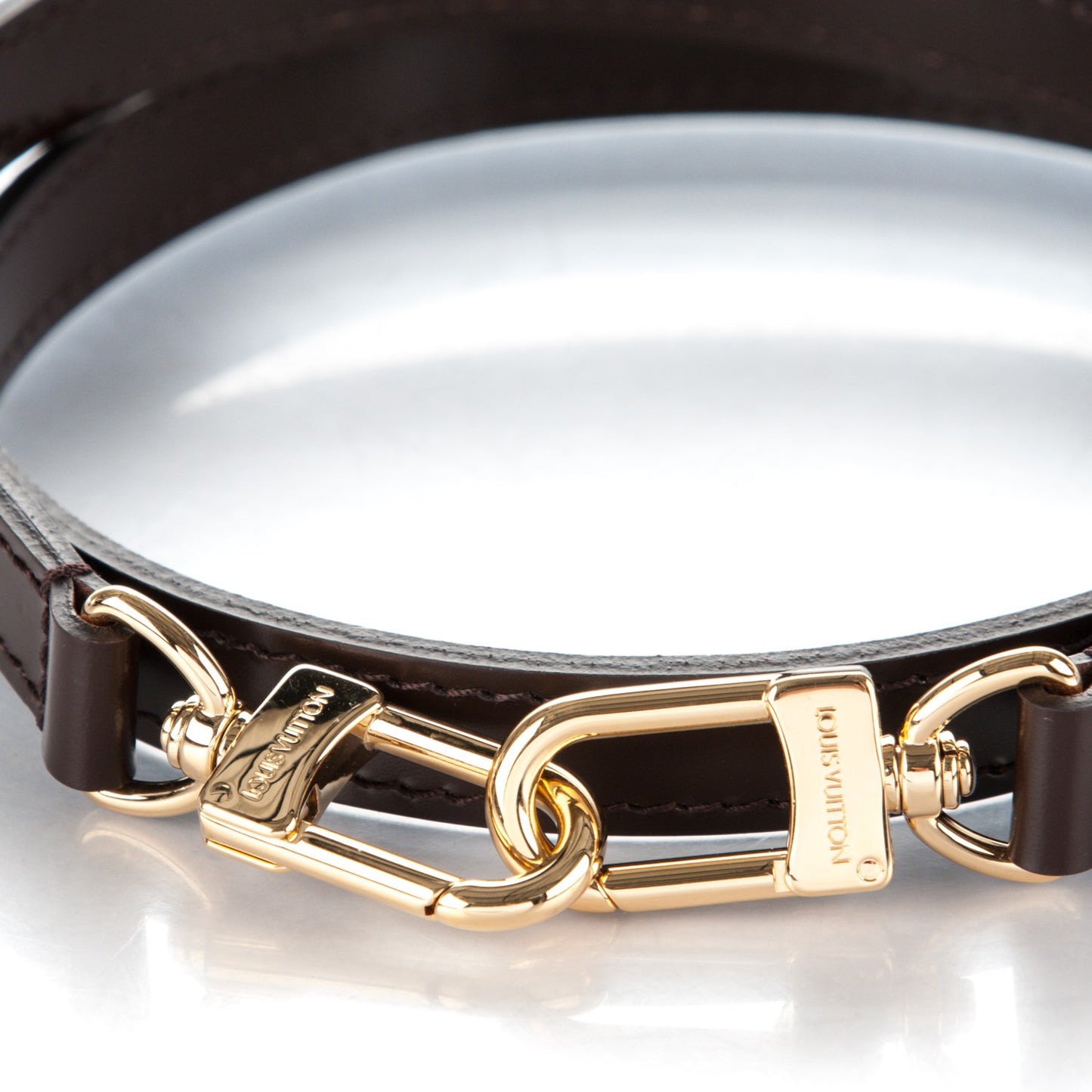 Calfskin 12mm Shoulder Strap Brown