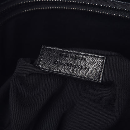 Saint Laurent Crinkled Calfskin Matelasse Monogram Large Niki Shopping Tote Bag Black 7 of 7