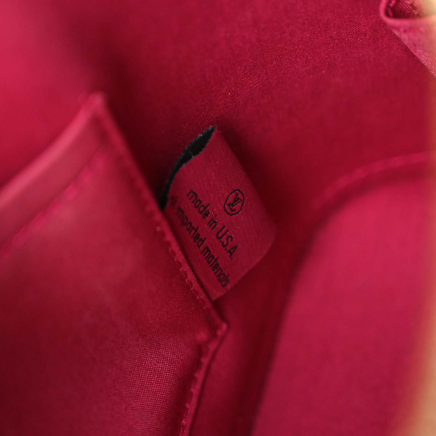 Louis Vuitton Vernis Alma BB Rose Indien 7 of 11