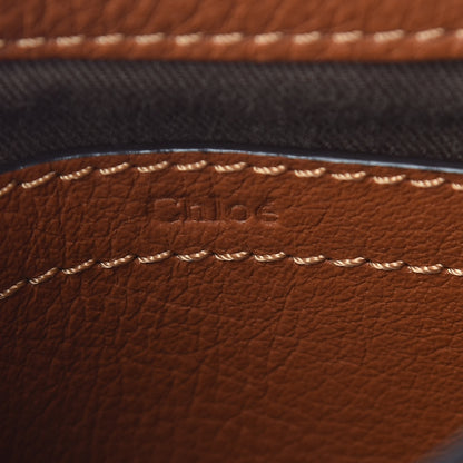 Chloe Calfskin Mini Marcie Round Crossbody Bag Tan 6 of 14