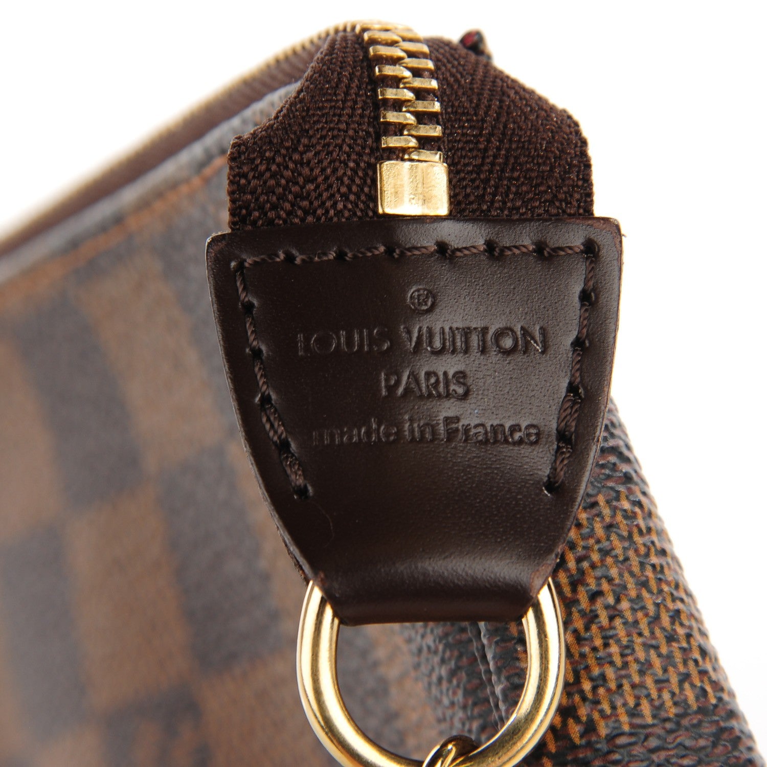 Louis Vuitton Damier Ebene Mini Pochette Accessories 5 of 7