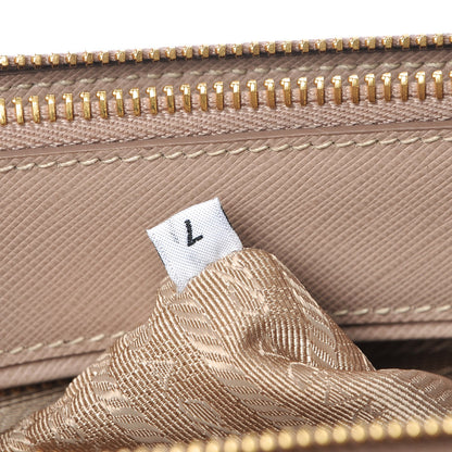 Prada Saffiano Small Galleria Double Zip Tote Cammeo 8 of 9
