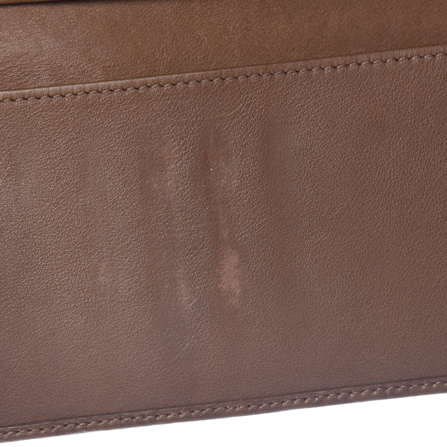 Microguccissima Nice Continental Wallet Brown