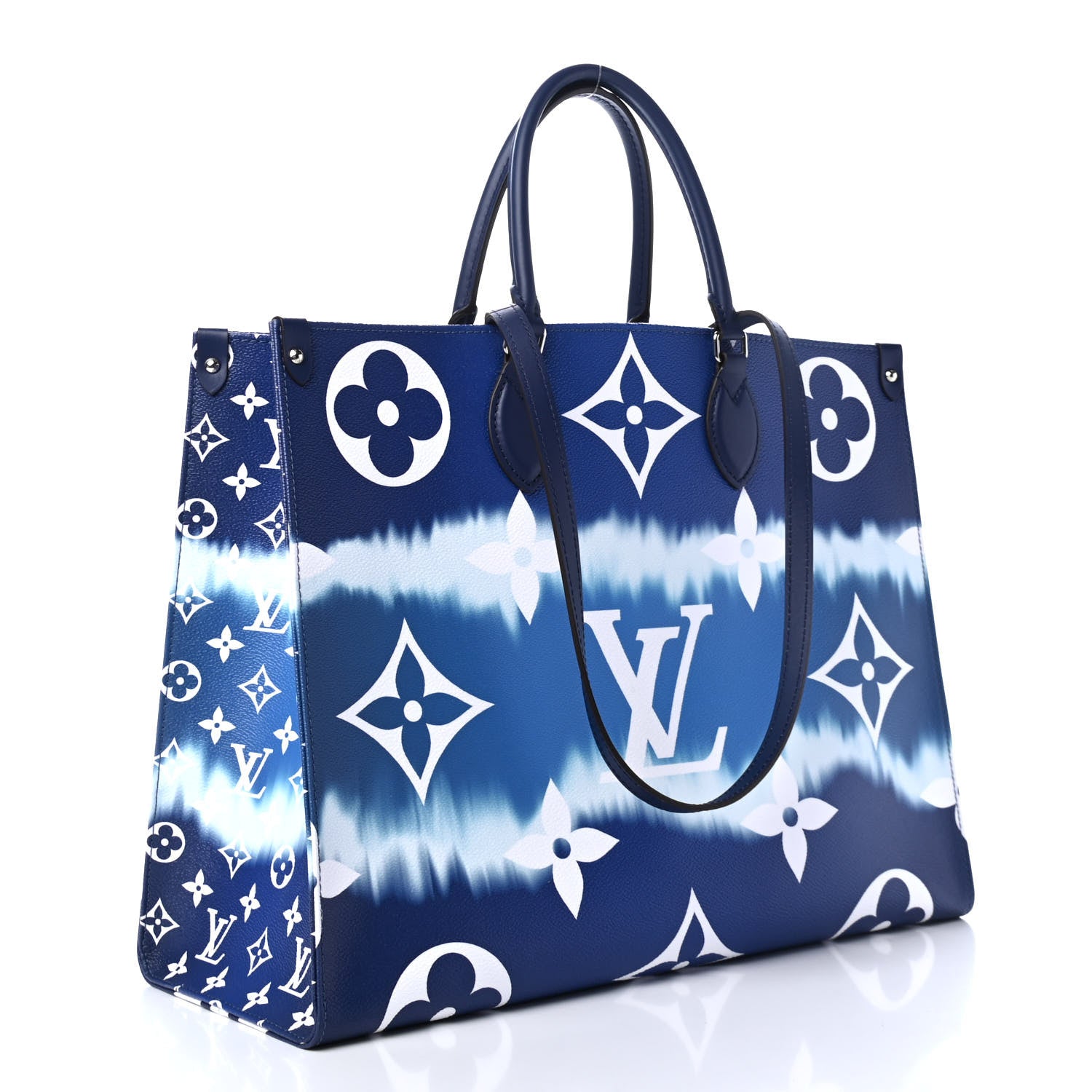 Louis Vuitton Monogram Escale Onthego GM Blue 2 of 4