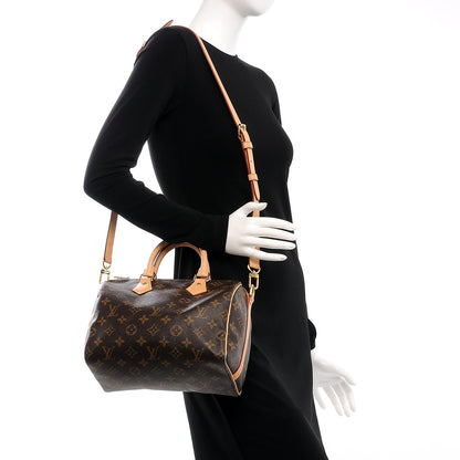 Louis Vuitton Monogram Speedy Bandouliere 25 2 of 11
