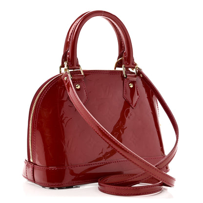 Louis Vuitton Vernis Alma BB Pomme D'Amour 3 of 9