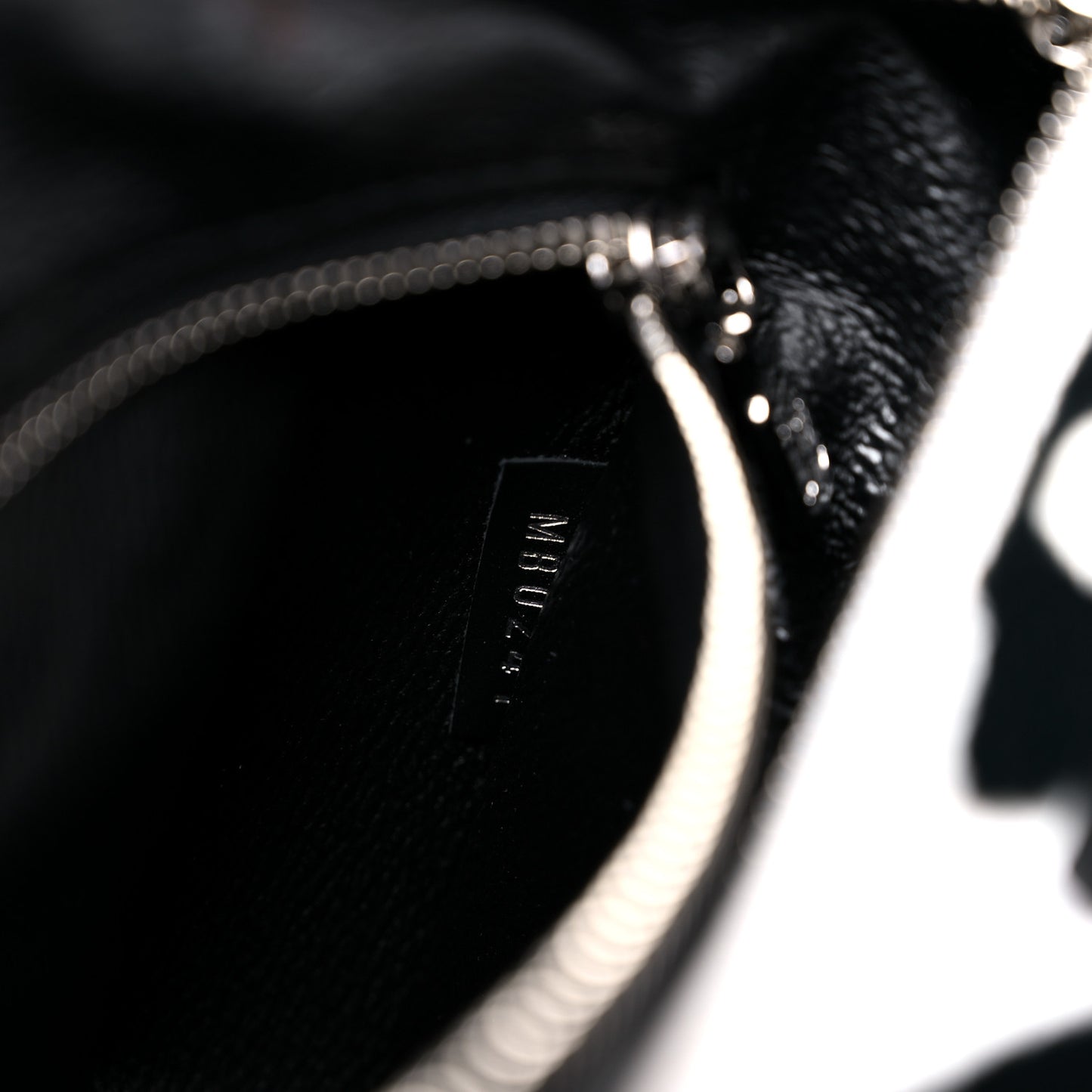 X UF Tufted Monogram Speedy Bandouliere 25 White Black