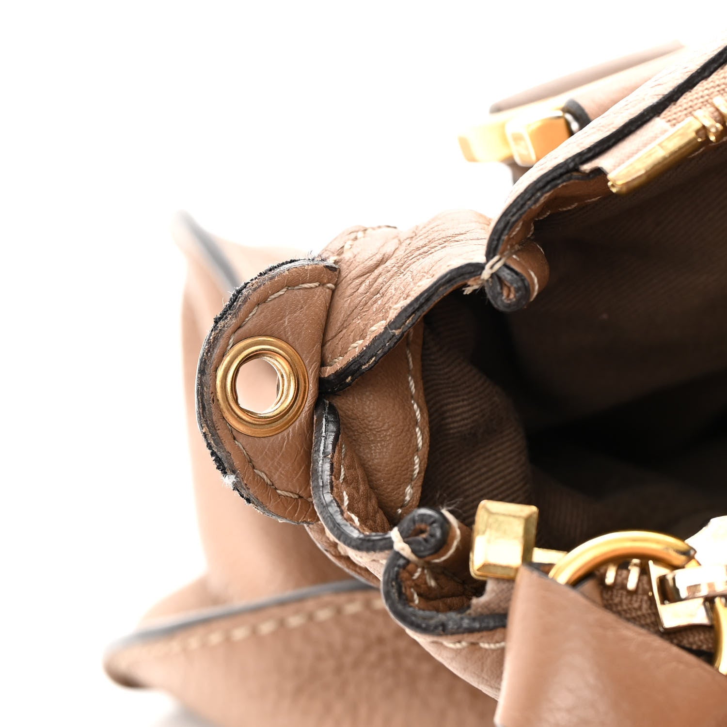Chloe Calfskin Medium Marcie Satchel Nut 13 of 15