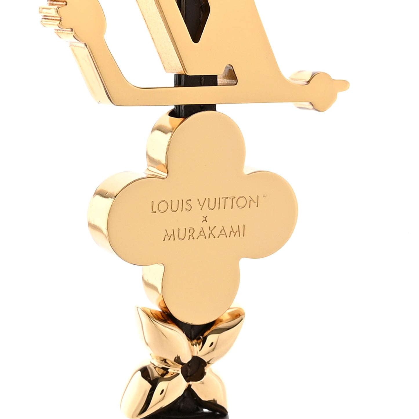 LV X TM LV Bloom Superflat Key Holder Multicolor