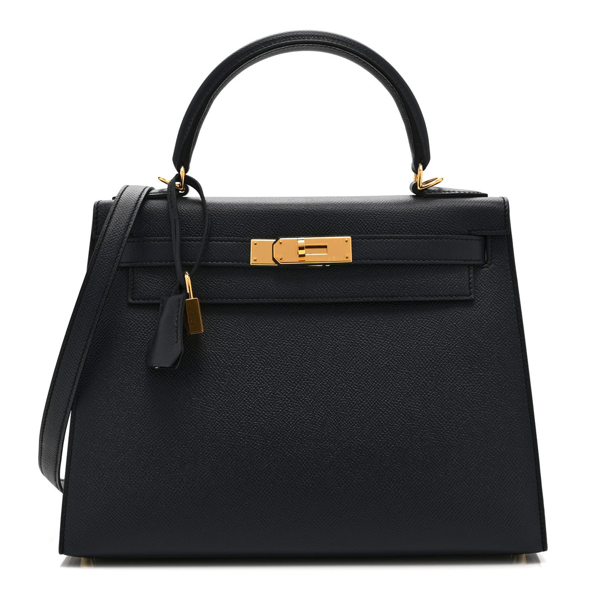 Hermes Epsom Kelly Sellier 28 Bleu Indigo 1 of 10