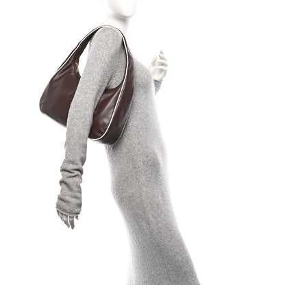 Miu Miu Calfskin Softy Piping Wander Hobo Radica 2 of 9