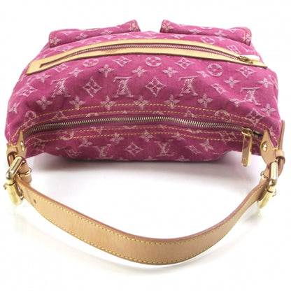Louis Vuitton Denim Baggy GM Fuchsia 6 of 12