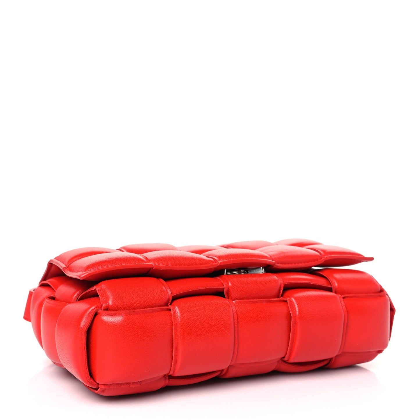 Nappa Maxi Intreccio Padded Cassette Crossbody Bag Firework