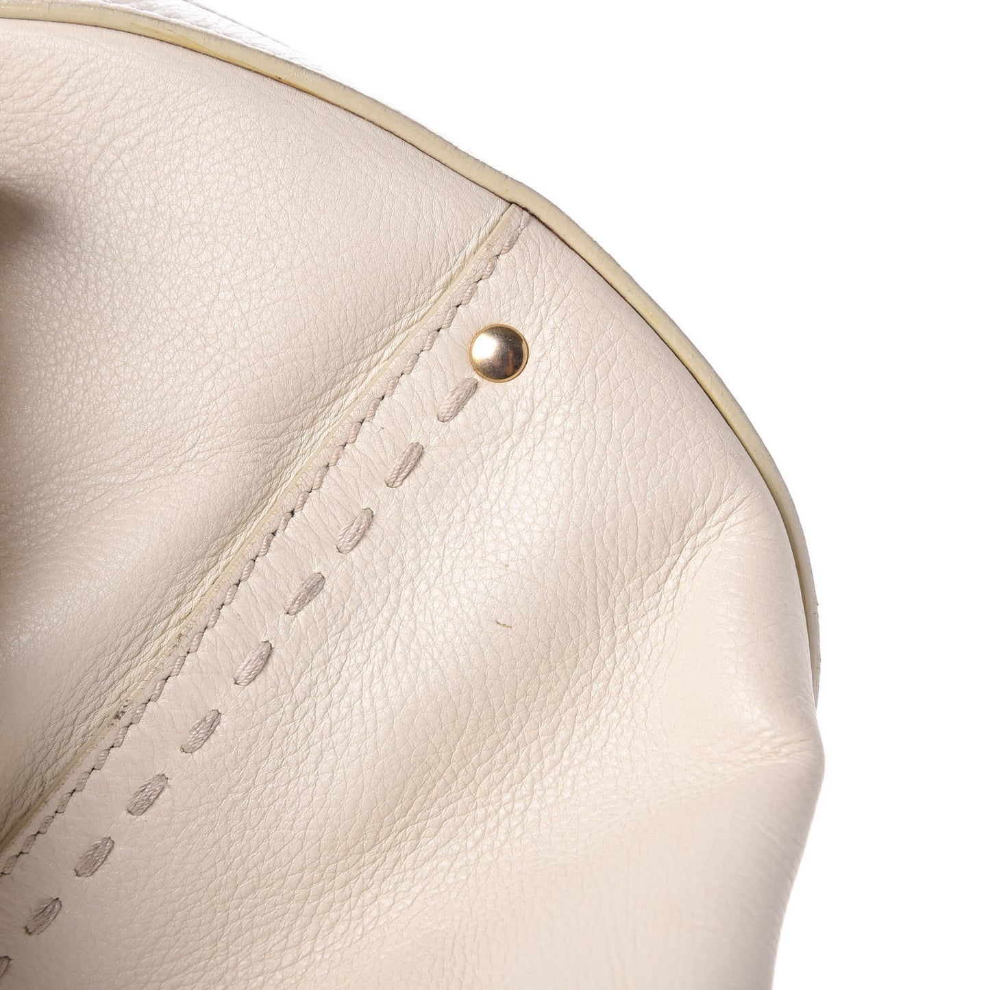 Calfskin Large Muse Tote Bag Ivory