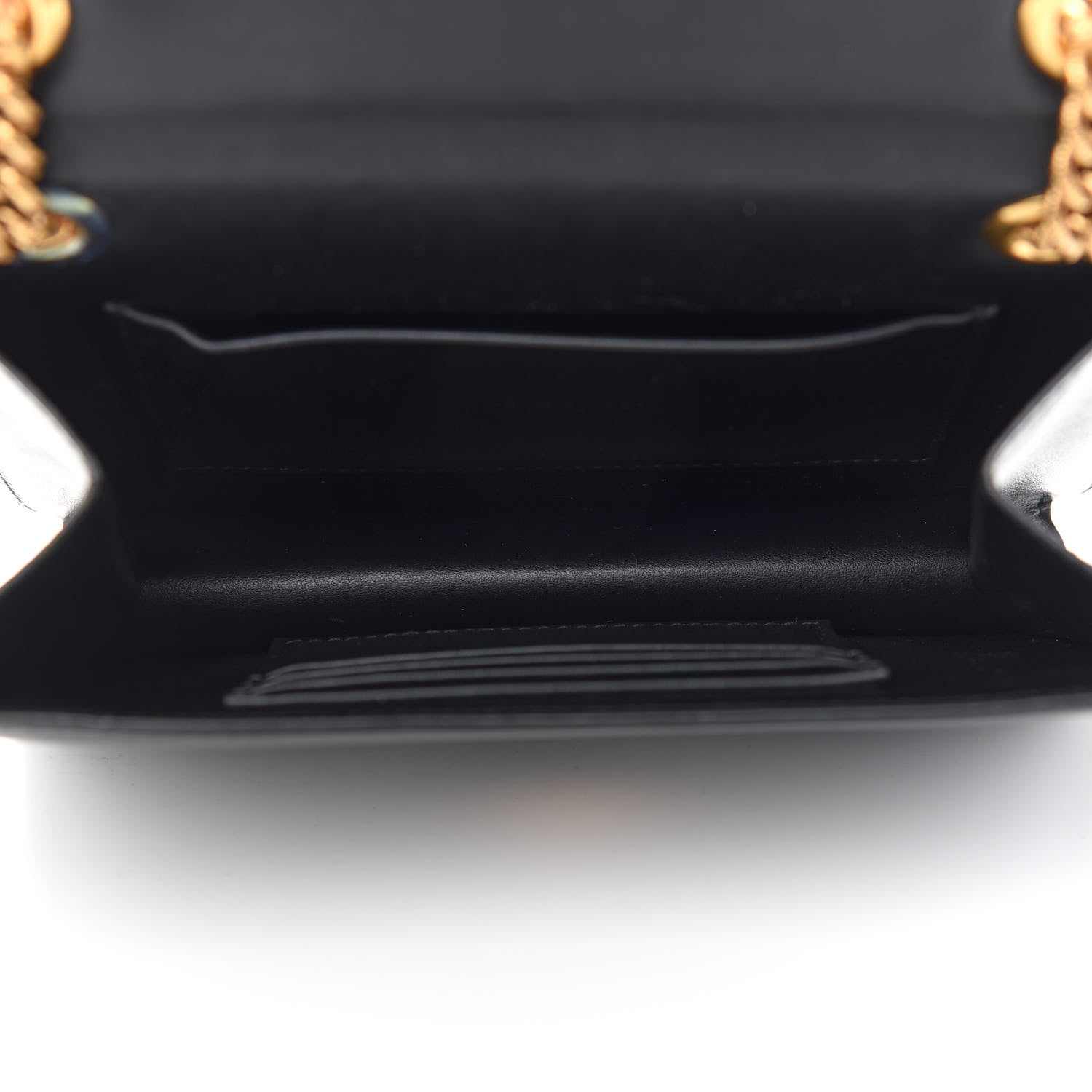 Dolce & Gabbana Smooth Calfskin Mini Devotion Envelope Bag Black 5 of 8