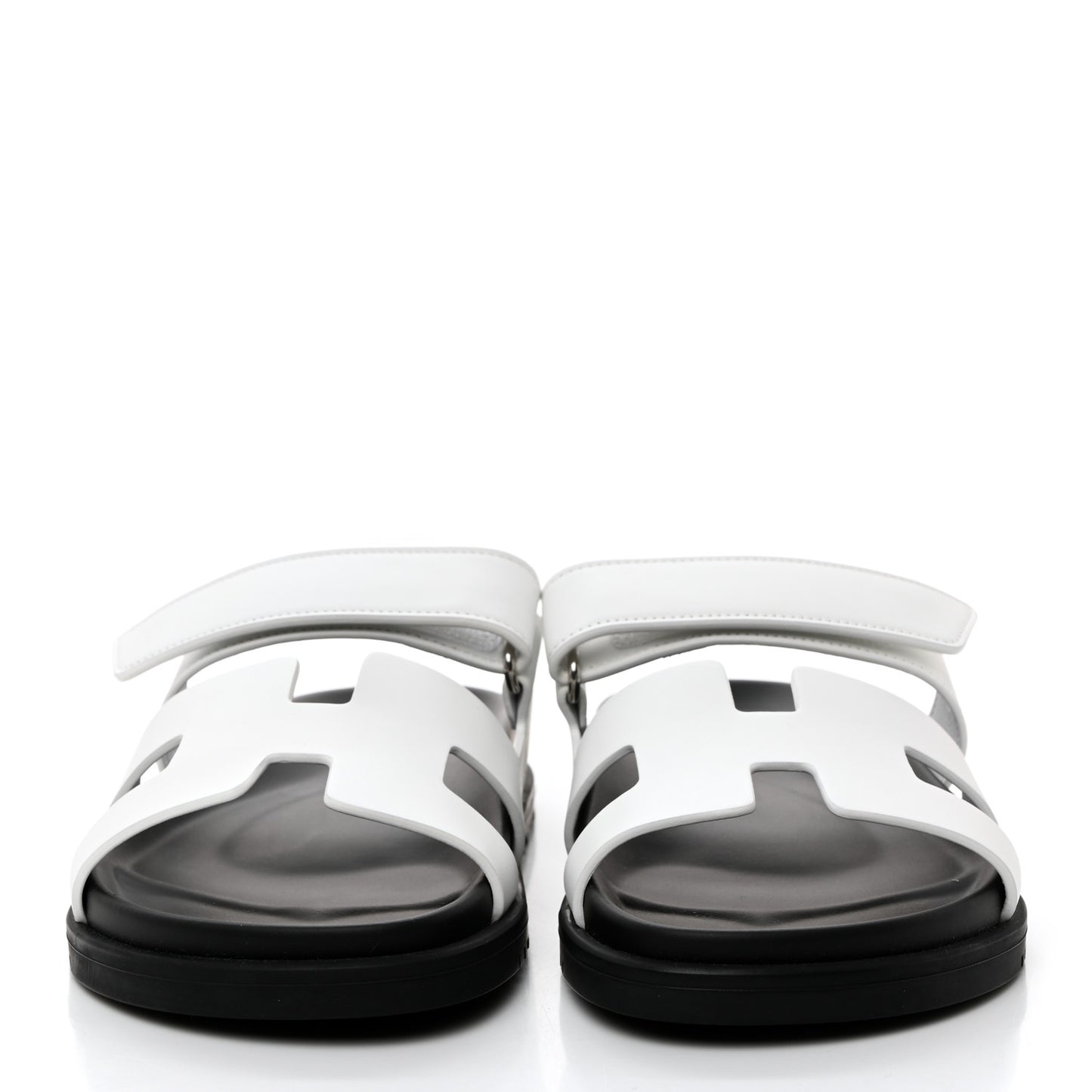 Calfskin Womens Chypre Sandals 37 White