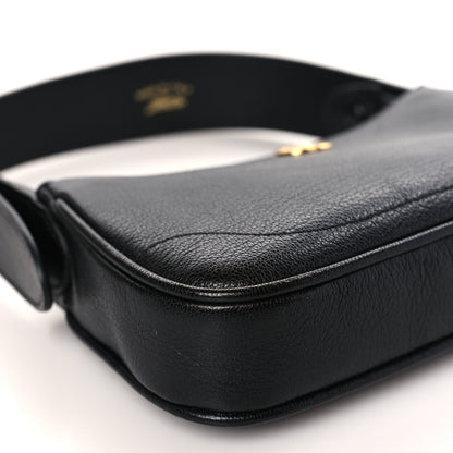 Gucci Goatskin Mini Aphrodite Shoulder Bag Black 8 of 9