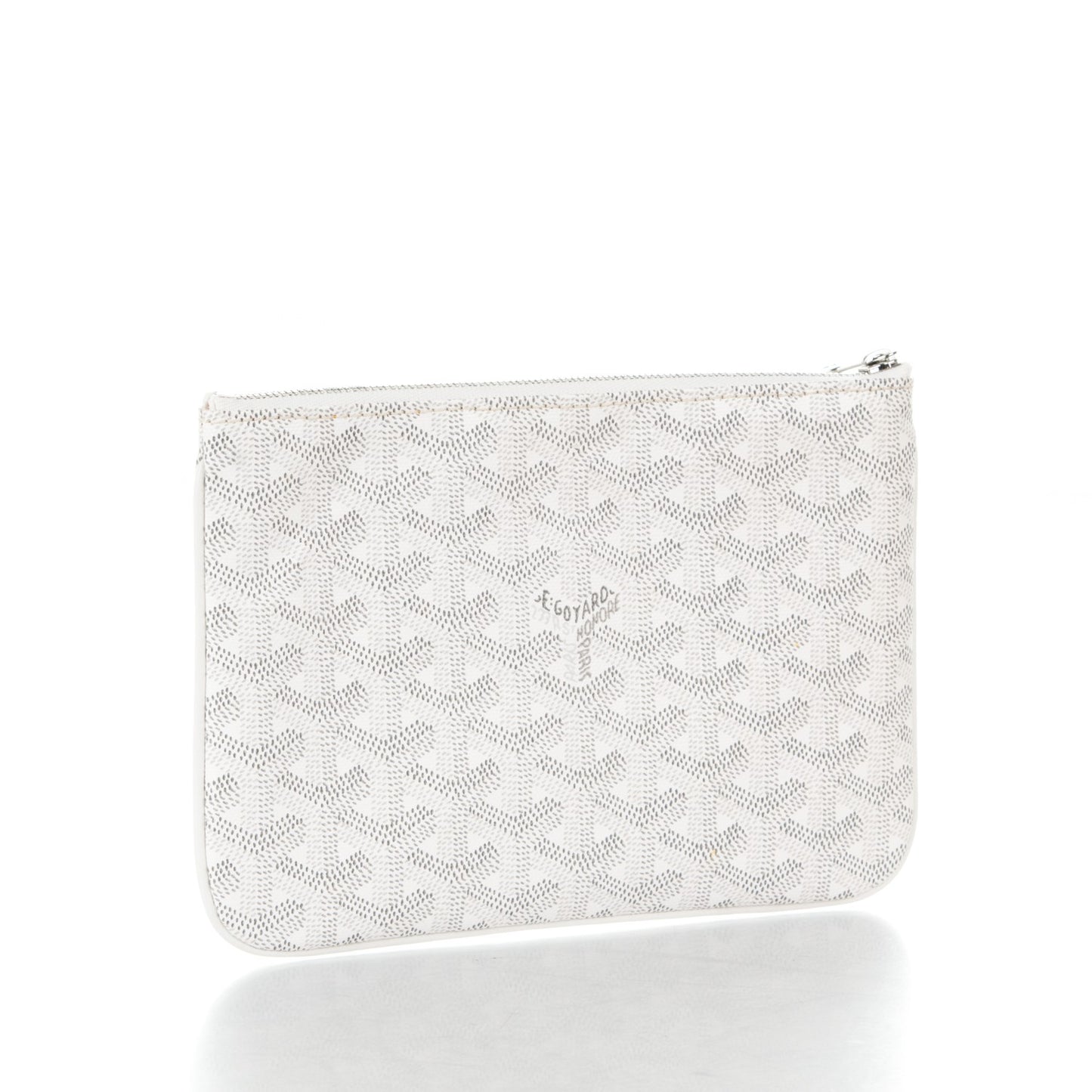 Goyardine Senat Pochette PM White