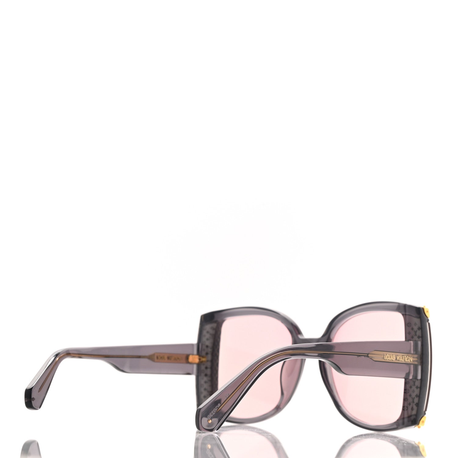 Louis Vuitton Monogram Acetate Nylon In The Mood For Love Sunglasses Z1296E Pink 4 of 8