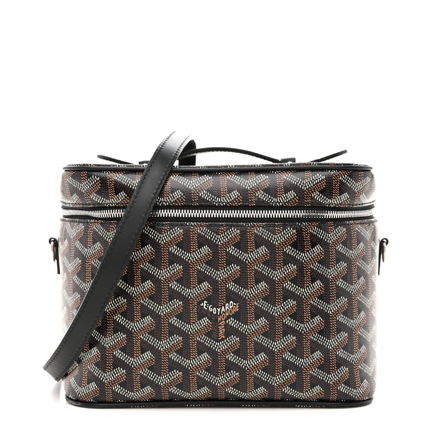 Goyardine Muse Vanity Case Black