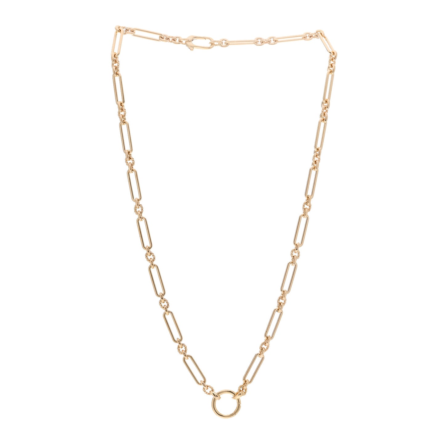 18K Yellow Gold 4.5mm Lexington Chain Necklace