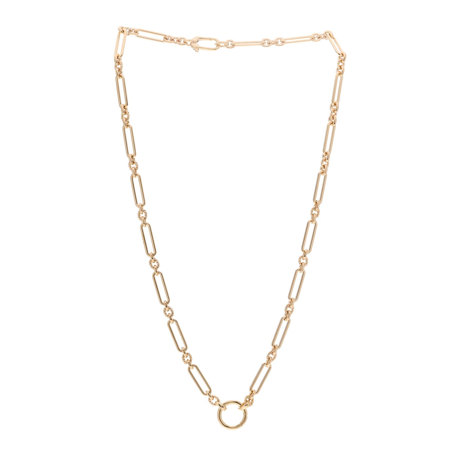 David Yurman 18K Yellow Gold 4.5mm Lexington Chain Necklace 3 of 4