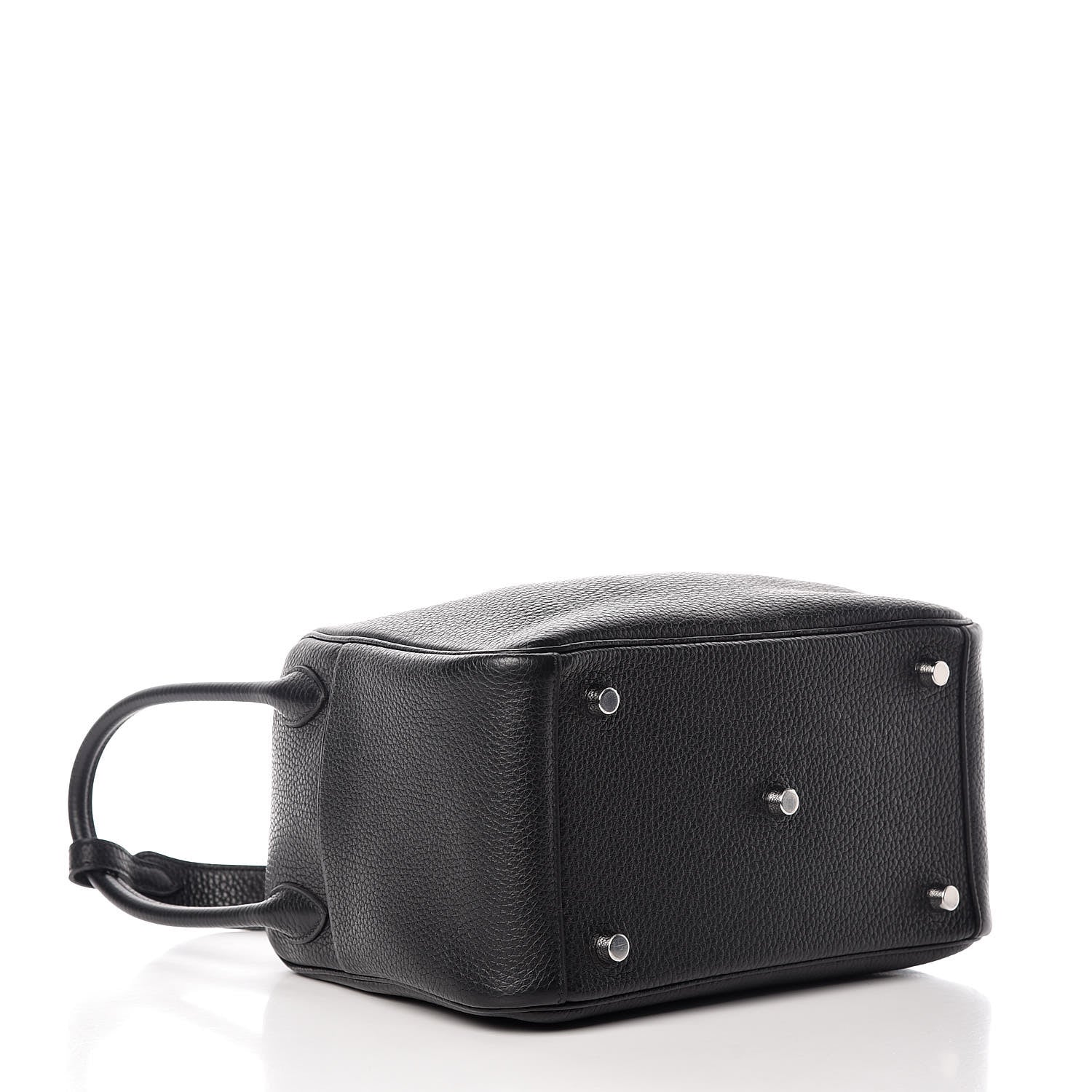 Hermes Taurillon Clemence Lindy 26 Black 4 of 12