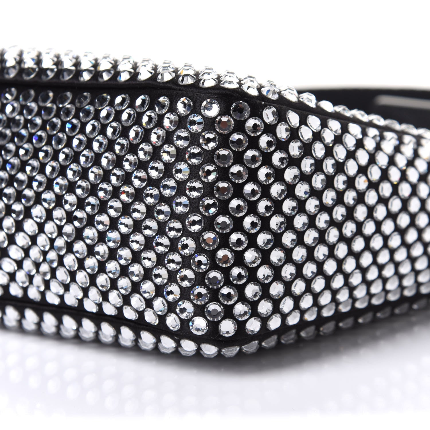 Prada Satin Crystal Mini Re-Edition 2000 Bag Cristal 10 of 11