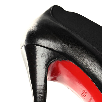 Christian Louboutin Nappa Art Lastic 100 Ankle Boots 37.5 Black 9 of 9