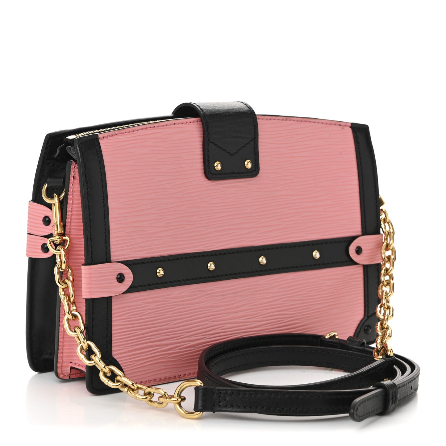 Epi Trunk Clutch Rose Ballerine