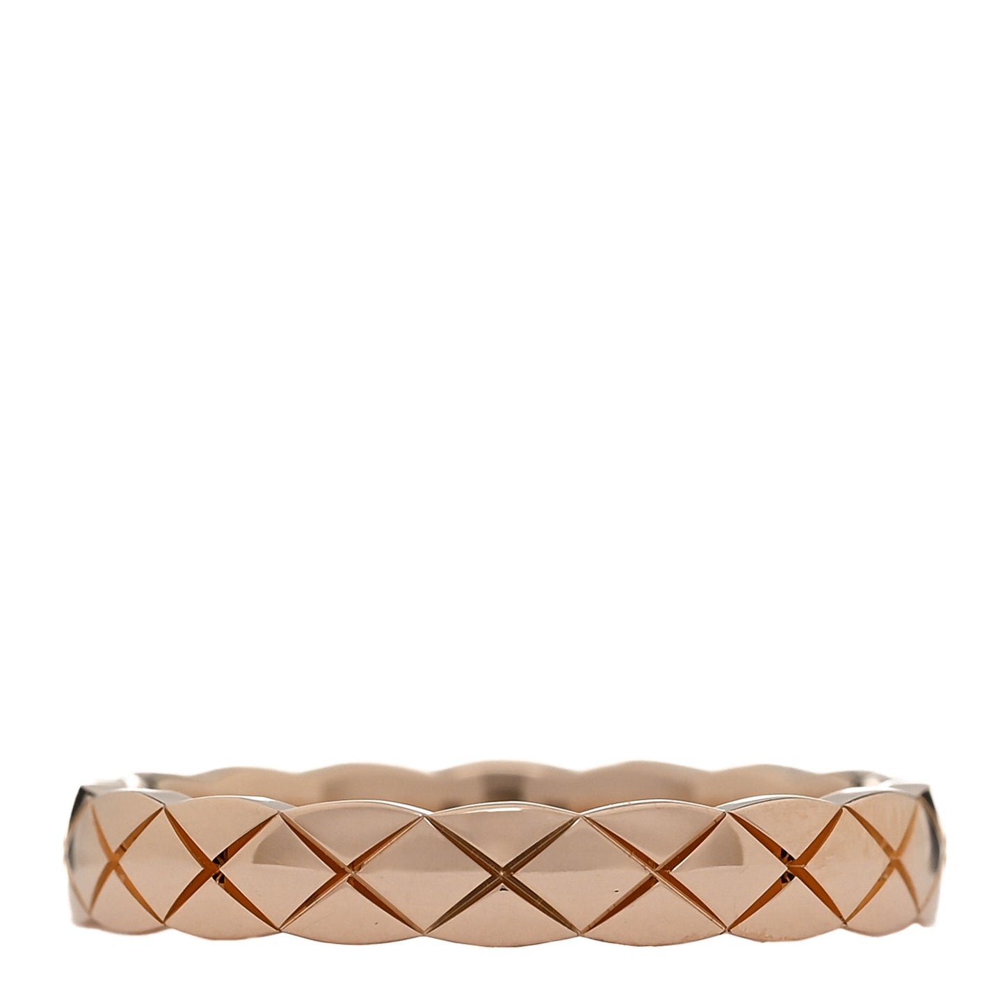 18K Beige Gold Mini Coco Crush Ring 53 6.25