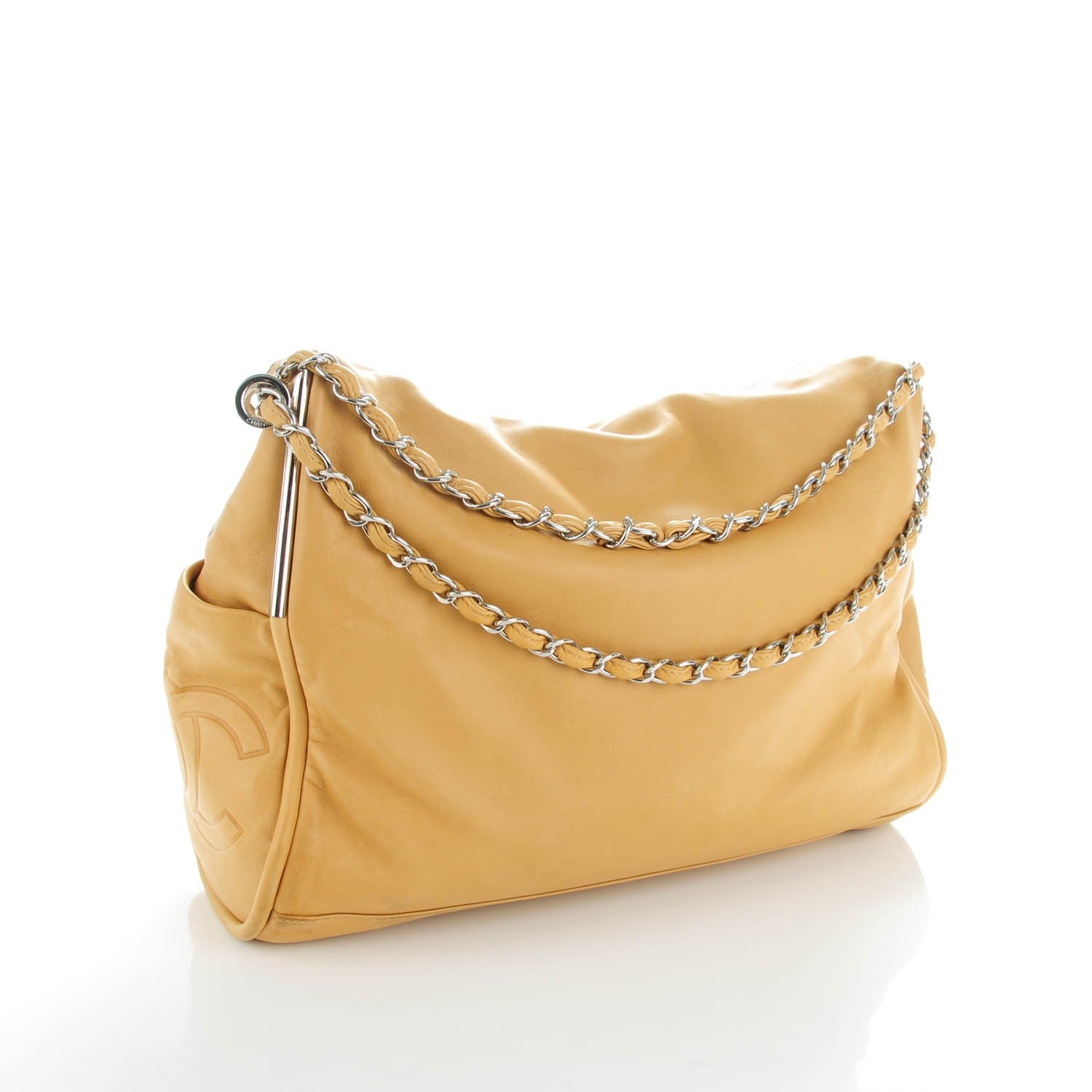 Chanel Lambskin Large Ultimate Soft Tote Beige 3 of 7
