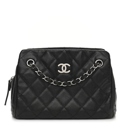 Chanel Caviar Quilted Tote Black 1 of 13