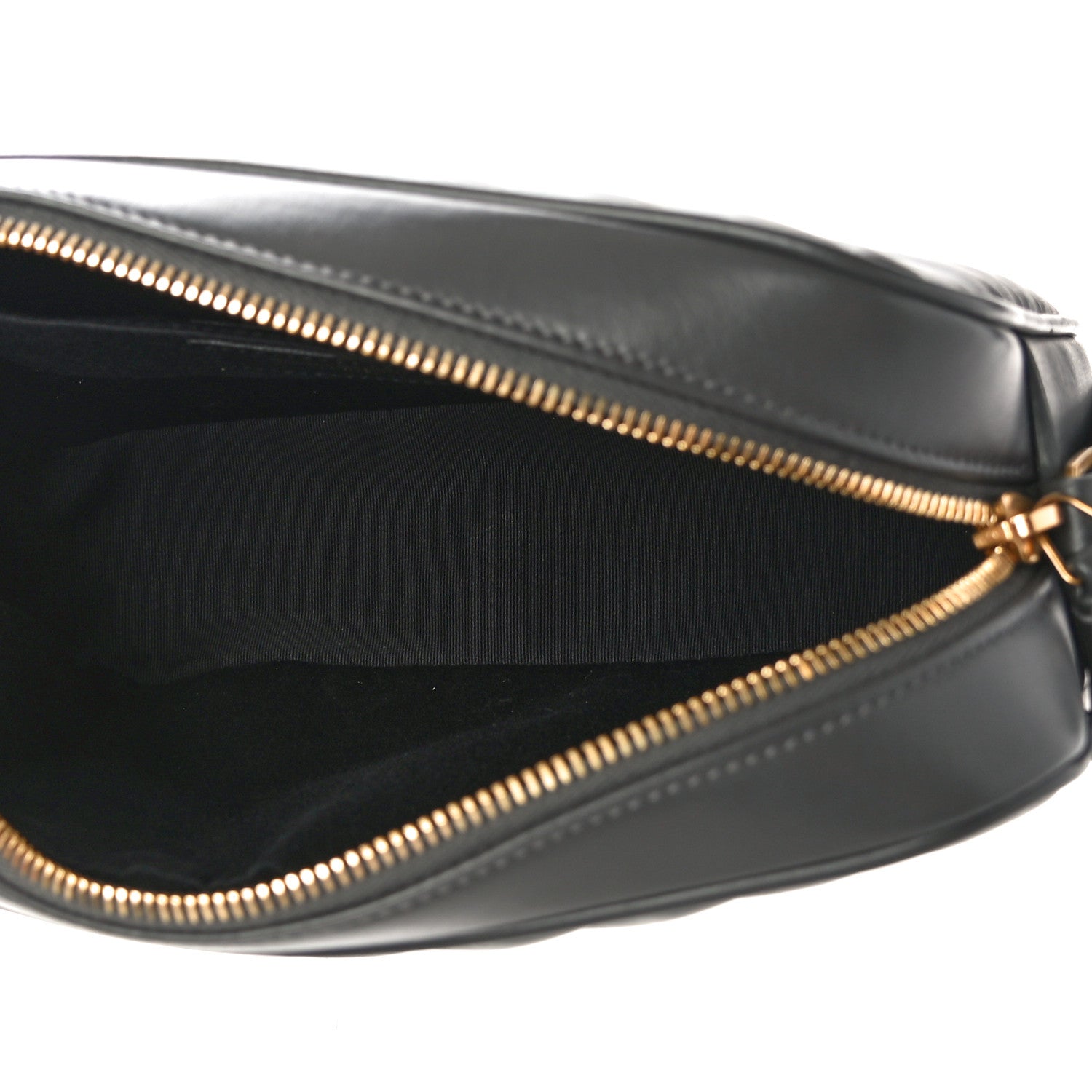 Saint Laurent Calfskin Matelasse Monogram Lou Camera Bag Grey Kaki 5 of 9
