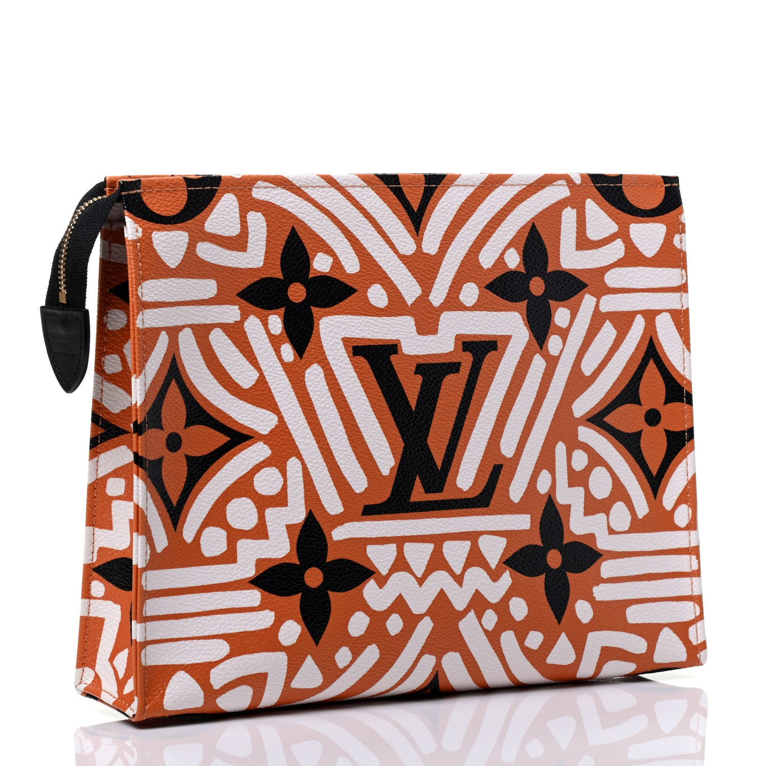 Louis Vuitton Monogram Giant Crafty Pochette Toiletry 26 Creme Caramel 2 of 4