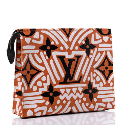 Louis Vuitton Monogram Giant Crafty Pochette Toiletry 26 Creme Caramel 2 of 6