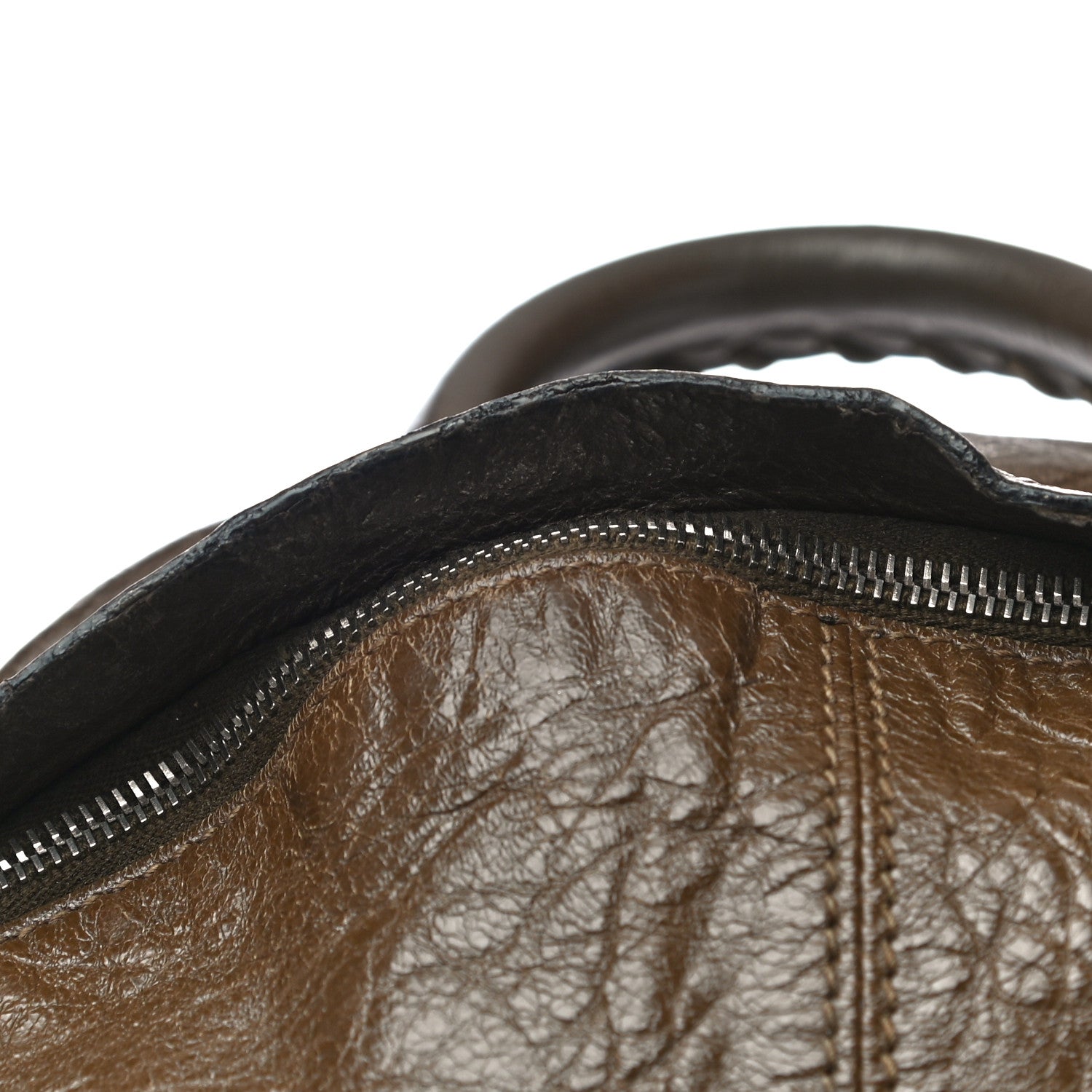 Balenciaga Agneau Classic Silver Hardware Backpack Brown 11 of 20