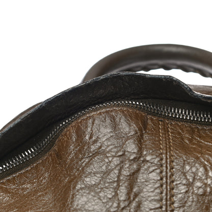 Balenciaga Agneau Classic Silver Hardware Backpack Brown 11 of 20