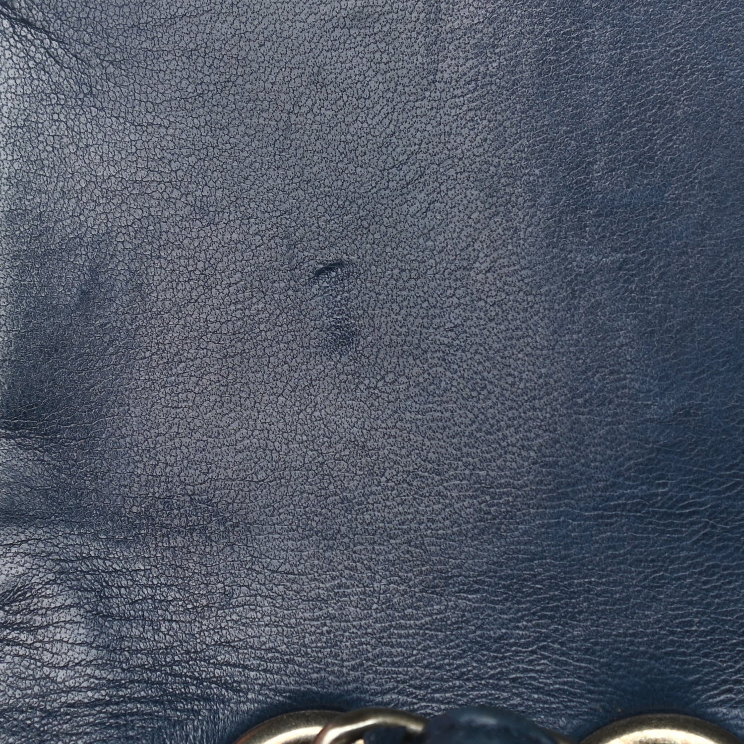 Chanel Matte Alligator Jumbo Single Flap Blue 11 of 12