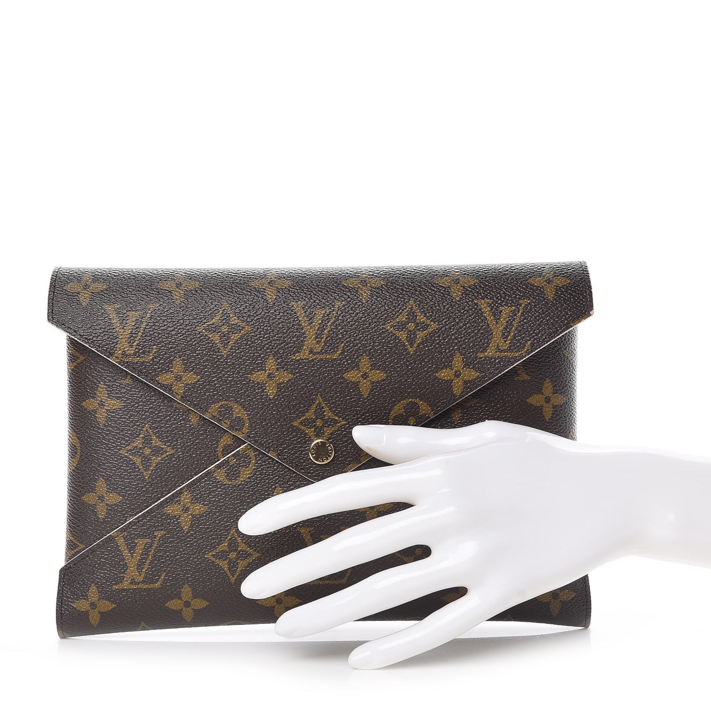 Monogram Large Kirigami Pochette Insert Rose Ballerine