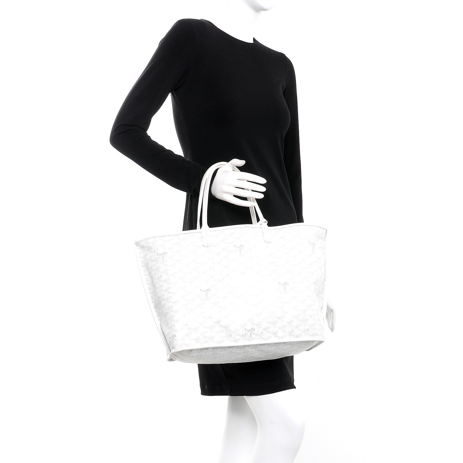 Goyard Goyardine Reversible Anjou PM White 3 of 15