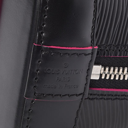 Louis Vuitton Epi Alma BB Black Hot Pink 8 of 8