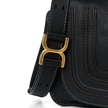 Chloe Calfskin Medium Marcie Top Handle Bag Black 9 of 12