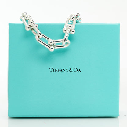 Tiffany Sterling Silver HardWear Graduated Link Necklace 6 of 6